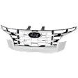 Grille Shell and Insert, Textured Black