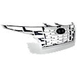 Grille Shell and Insert, Textured Black
