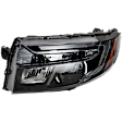Driver Side LED Headlight, With bulb(s), OE Replacement