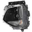 Driver Side LED Headlight, With bulb(s)