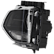 Driver Side LED Headlight, With bulb(s)