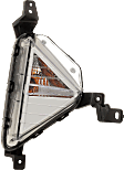 Front, Passenger Side Turn Signal Light, With bulb(s)