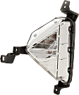 Front, Driver Side Turn Signal Light, With bulb(s)