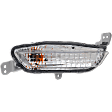 Front, Passenger Side Turn Signal Light, With Bulb, Halogen, For Models with Parking Light, 6 Cyl., 3.5L Engine, CAPA CERTIFIED