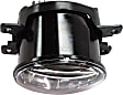 Front, Passenger Side Fog Light, With bulb(s), LED, CAPA CERTIFIED