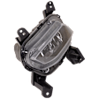 Front, Driver Side Fog Light, With bulb(s), Halogen, CAPA CERTIFIED