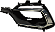 Driver Side Fog Light Trim, Black