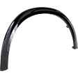 Front, Passenger Side Fender Flares, Gloss Black, For Sport Model