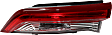 Driver Side, Inner Tail Light, with Bulb, LED, Clear and Red Lens, CAPA CERTIFIED