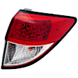 Passenger Side, Outer Tail Light, With bulb(s), LED CAPA CERTIFIED