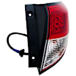 Passenger Side, Outer Tail Light, With bulb(s), LED CAPA CERTIFIED