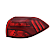 Passenger Side Tail Light, With bulb(s), LED, CAPA CERTIFIED