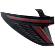 Driver Side Tail Light, with Bulb, LED, 4 Cyl., 2.5L Engine, USA Built Vehicle, CAPA CERTIFIED