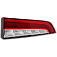 Driver Side, Inner LED Tail Light, With bulb(s), OE Replacement