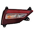 Driver Side Back Up Light With bulb(s) CAPA Certified