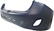 Rear Primed Bumper Cover