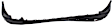 Rear, Lower Textured Bumper Cover, CAPA Certified