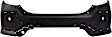 Rear Primed Bumper Cover, Except Type R Model, Hatchback, CAPA Certified