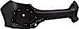 Rear Primed Bumper Cover, Except Type R Model, Hatchback, CAPA Certified