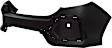 Rear Primed Bumper Cover, Except Type R Model, Hatchback, CAPA Certified