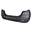 Rear Primed Bumper Cover CAPA Certified