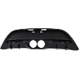 Rear, Lower Bumper Cover, Primed, CAPA CERTIFIED