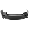 Rear Primed Bumper Cover, For Models without Parking Aid Sensor