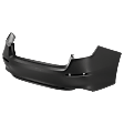 Rear Primed Bumper Cover, For Models without Parking Aid Sensor
