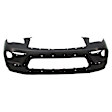 Front Primed Bumper Cover CAPA Certified