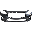 Front Primed Bumper Cover CAPA Certified