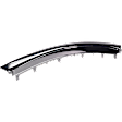 Front, Lower Bumper Grille, Chrome CAPA Certified