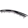 Front, Lower Bumper Grille, Chrome CAPA Certified