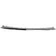 Front, Lower Bumper Grille, Chrome CAPA Certified