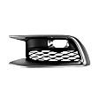 Driver Side Fog Light Trim, Textured Black