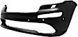 Front Primed Bumper Cover, Without Headlight Washer Holes