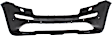 Front Primed Bumper Cover, Without Headlight Washer Holes