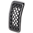 Grille Shell and Insert, Black Shell with Chrome Insert CAPA Certified