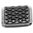 Grille Shell and Insert, Black Shell with Chrome Insert CAPA Certified
