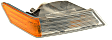 Passenger Side Halogen Corner Light, Without bulb(s)