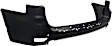 Rear, Upper Primed Bumper Cover, With Blind Spot Sensor Holes