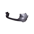 Rear, Upper Primed Bumper Cover CAPA Certified