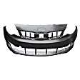 Front Primed Bumper Cover, Sedan, CAPA CERTIFIED