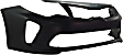 Front Primed Bumper Cover, Except Hybrid Model