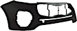 Front, Upper Primed Bumper Cover, CAPA Certified