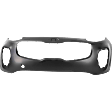 Front, Upper Primed Bumper Cover