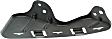 Front, Driver Side, Upper Bumper Bracket