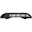 Front Bumper Grille, Gloss Black