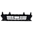 Front Bumper Grille, Textured Black