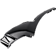 Front, Driver Side Bumper Trim, Textured Black