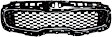 Upper Grille Assembly, Painted Black Shell and Insert, CAPA CERTIFIED